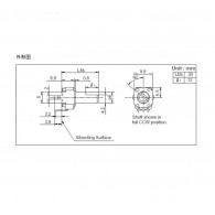 POTENCIÓMETRO 23mm B503 CONSOLA BEHRINHGER Y OTRAS