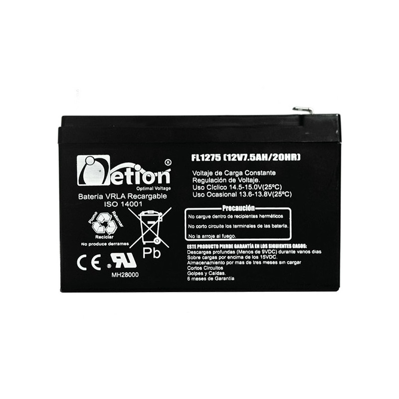 BATERÍA 12V 7.5AH NETION