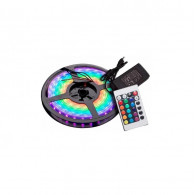 CINTA LED RGB MULTICOLOR X 5Mts CON CONTROL REMOTO