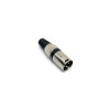 CONECTOR CANON XLR MACHO 3 PINES