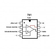 CI AMPLIFICADOR OPERAIONAL DIP8 LM741