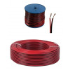 Cable Duplex Rojo-negro AWG18 2x18 Para Audio