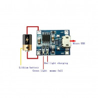 MODULO CARGADOR DE BATERIA LITIO TP4056