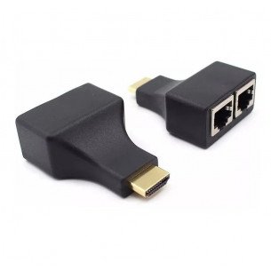 EXTENSOR HBMI POR CABLE DE RED UTP RJ45 - 30 Metros