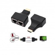 EXTENSOR HBMI POR CABLE DE RED UTP RJ45 - 30 Metros