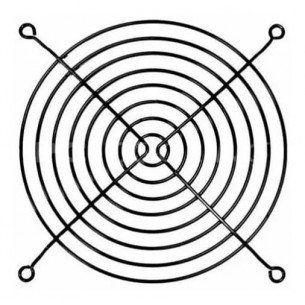 REJILLA O PROTECTOR METÁLICO / EXTRACTOR COOLER 12x12cm