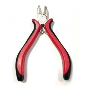 CORTAFRÍO ALICATE PEQUEÑO EN ACERO CON MANGOS PLÁSTICOS 4.5"