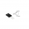 TRANSISTOR PNP A1837 BIPOLAR Voltaje: 230V Corriente: 1A