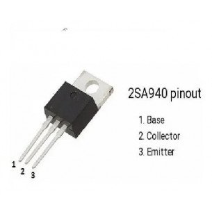 TRANSISTOR BIPOLAR PNP A940 150V 1.5A