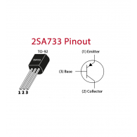 TRANSISTOR BIPOLAR PNP A733 60V 150mA