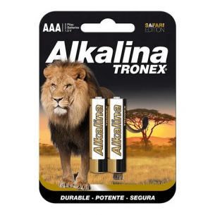 BATERÍA ALKALINA TRONEX AAA