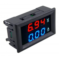 VOLTÍMETRO Y AMPERÍMETRO DIGITAL 100V 10A