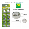 BATERIA PILA GP ALKALINE ORIGINAL A76 - Ag13