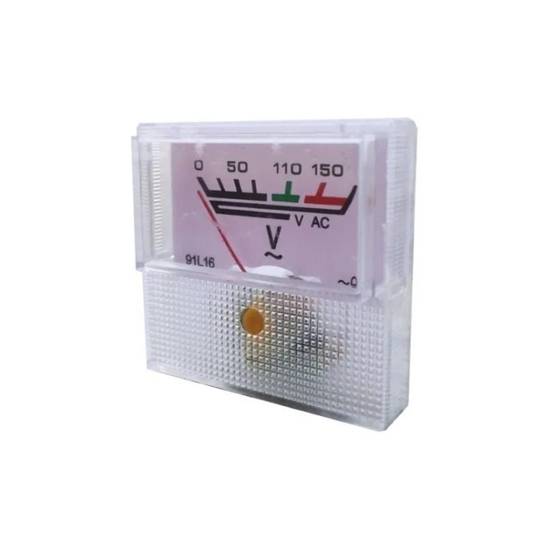VOLTÍMETRO DE 0 A 150 VOLTIOS AC ANÁLOGO INDICADOR
