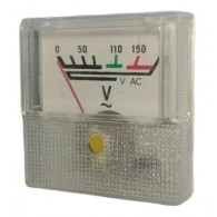 VOLTÍMETRO DE 0 A 150 VOLTIOS AC ANÁLOGO INDICADOR