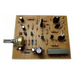 TARJETA AMPLIFICADORA ZENNER COMPLEMENTARIA REFORMADA MONOFÓNICA CON FILTRO PASA BAJO