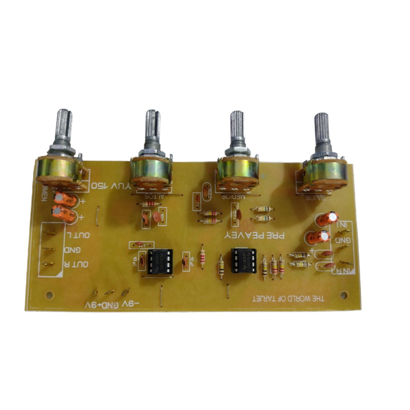 PRE AMPLIFICADOR DE ALTA GANANCIA CON FUENTE DUAL PRE AMPLIFICADOR DE ALTA GANANCIA CON FUENTE DUAL