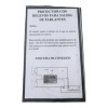 TARJETA PROTECTOR PARLANTE ESTÉREO CON RELEVO 12V Dc