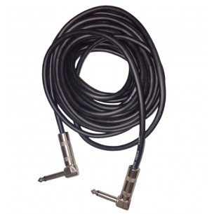 CABLE AUXILIAR 1X1 + CON 2 PLUG 1/4 MONOFÓNICO EN L