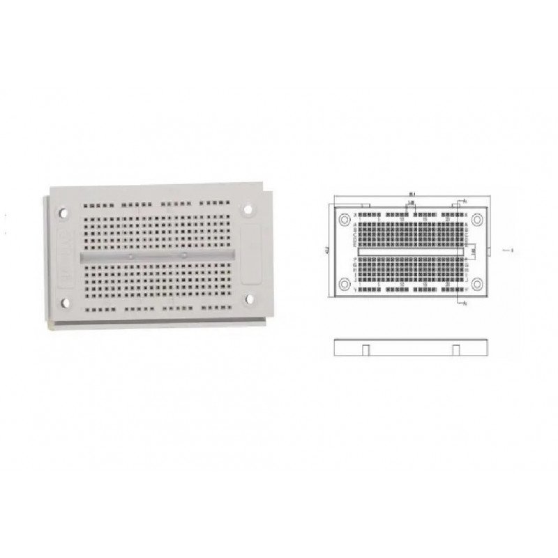 PROTOBOARD ADHESIVA SYB-46 270 PUNTOS BLANCA WB-100