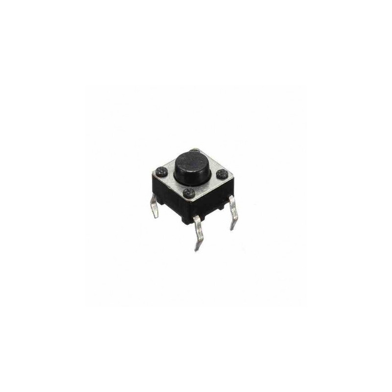 PULSADORES DE 4 PINES 6X6X4.3MM