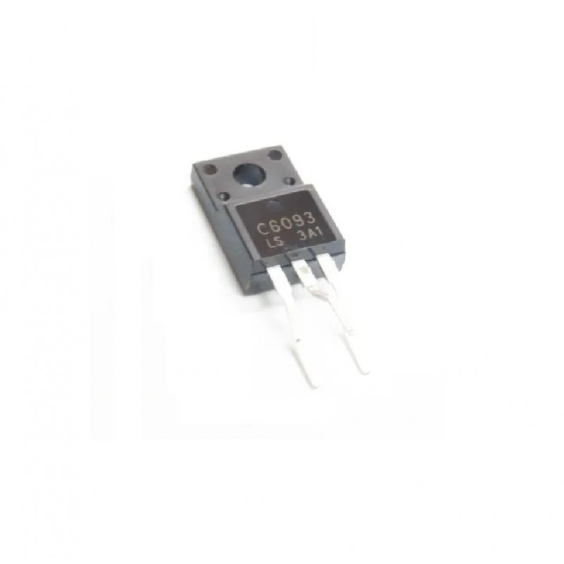 C6093 TRANSISTOR HORIZONTAL BIPOLAR NPN 1500V 5A CON DAMPER