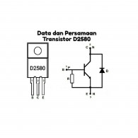 2SD2580 TRANSISTOR NPN 800V 10A 70W