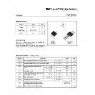 TYN1025 SCR TIRISTOR DE POTENCIA 1000V 25A